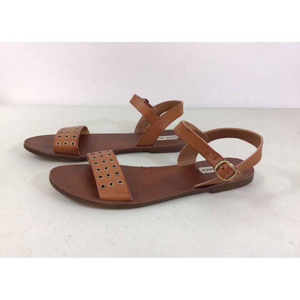 Steve Madden Leather Boho Sandals Womens 10